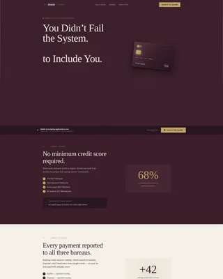 Protect — Budget Credit Card Landing Page Template