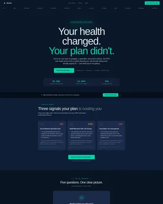 Navigate — Transparent Health Insurance Landing Page Template