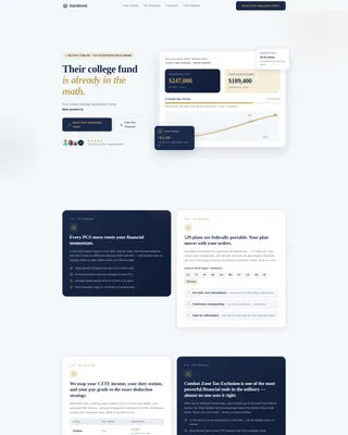 Pathfinder — Military Education Fund Landing Page Template
