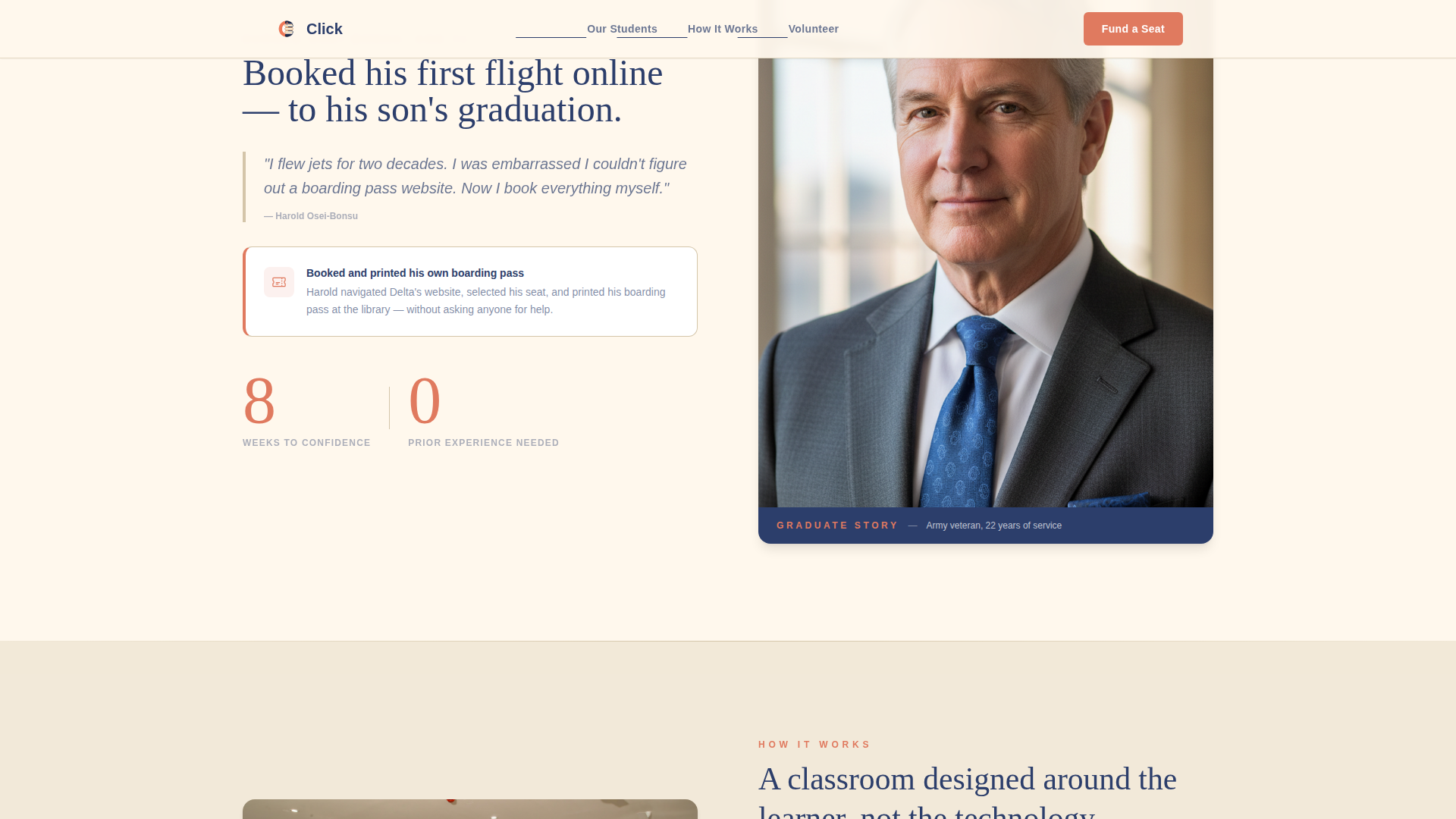Senior Support Professional Website Template