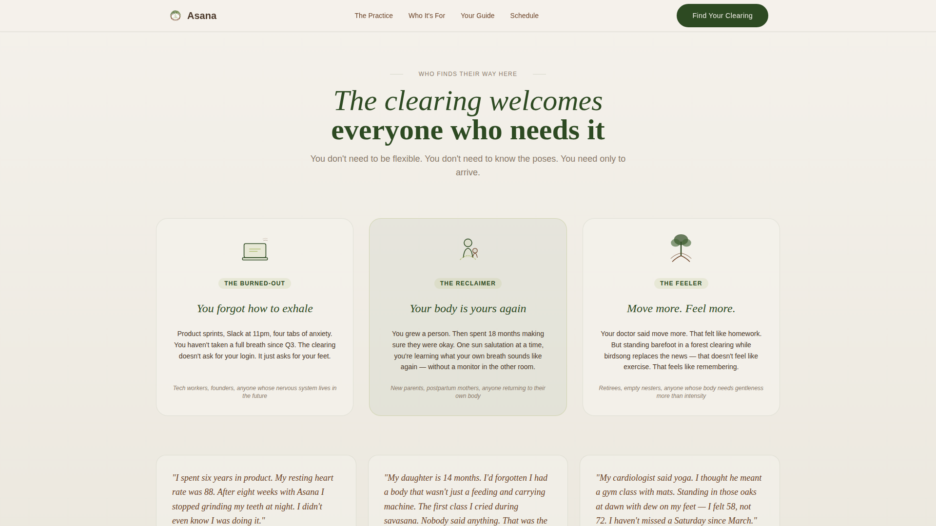 Outdoor & Nature Fitness Professional Website Template