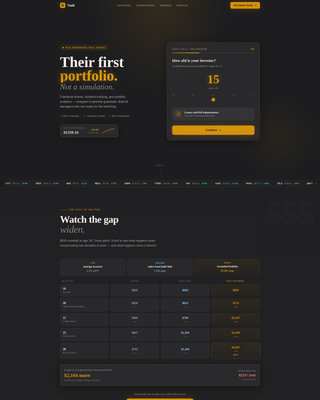 Flux — Contemporary Youth Wellness Landing Page Template