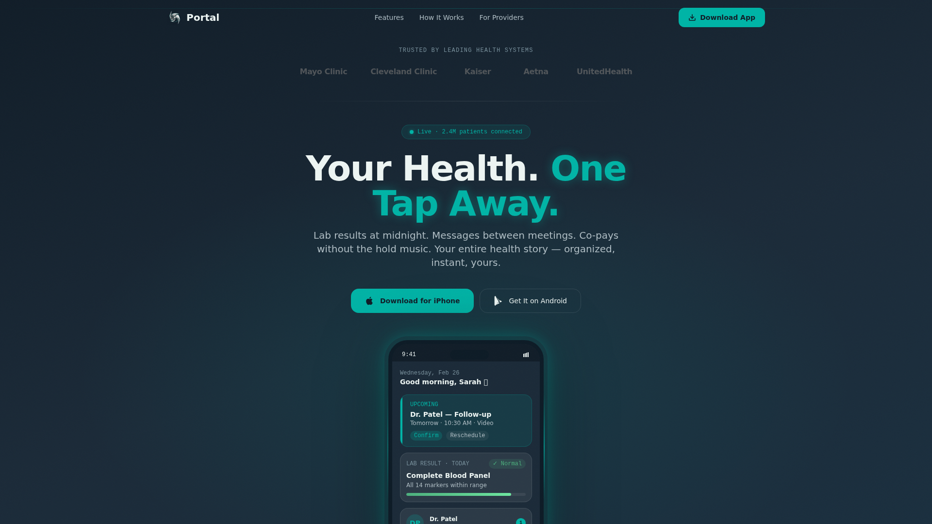 Healthcare Software & SaaS Professional Website Template