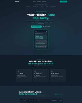 Healthcare Software & SaaS Professional Website Template