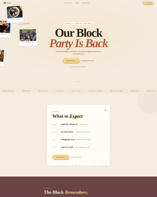 Blend - Vibrant Aabowl Landing Page Template