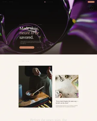 Confection — Artisan Pastry Booking Landing Page Template