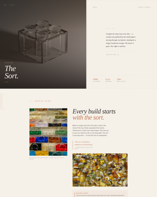 Brick - Inspiring Builder Landing Page Template