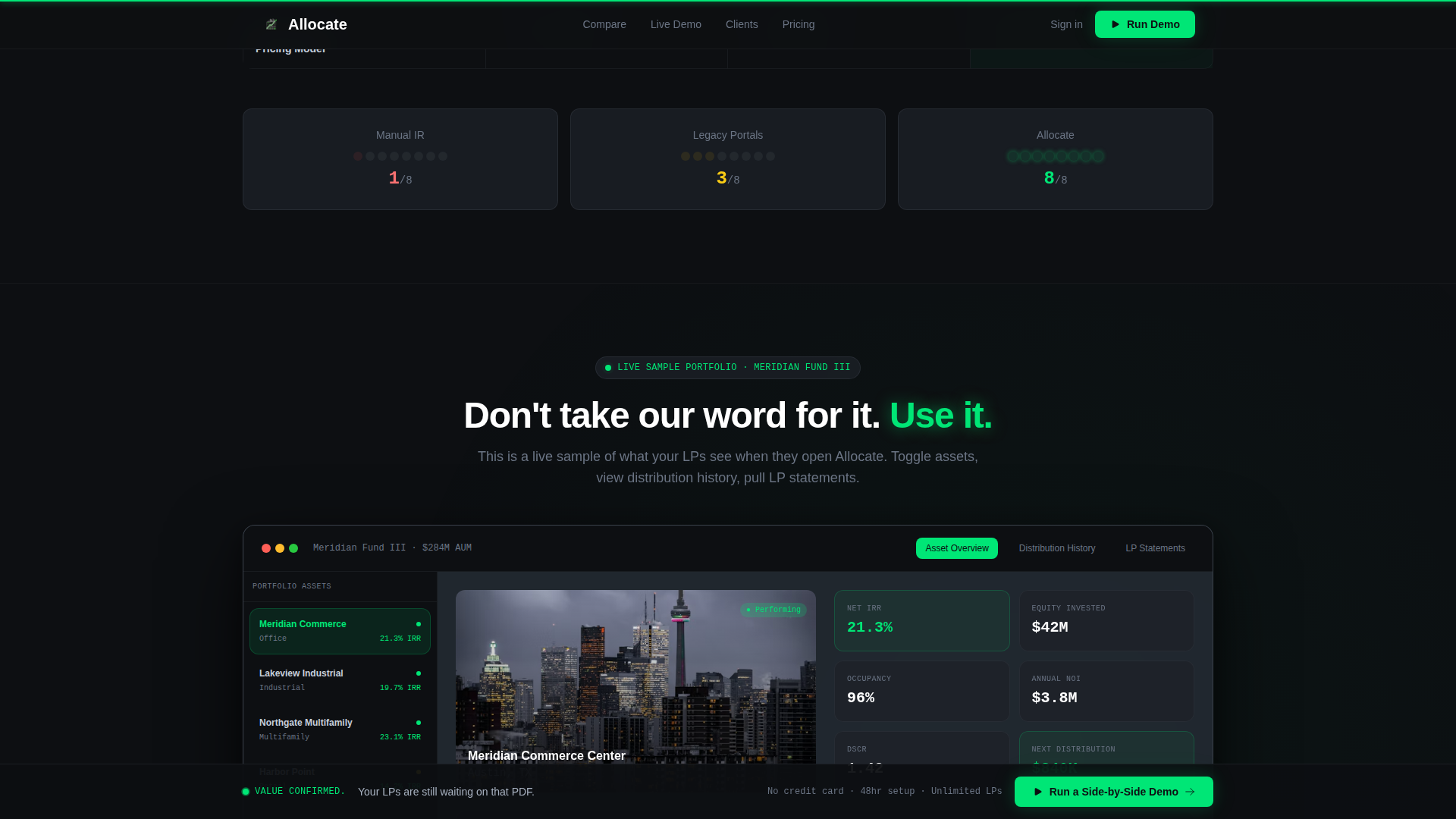 PropTech Startup Portfolio Website Template