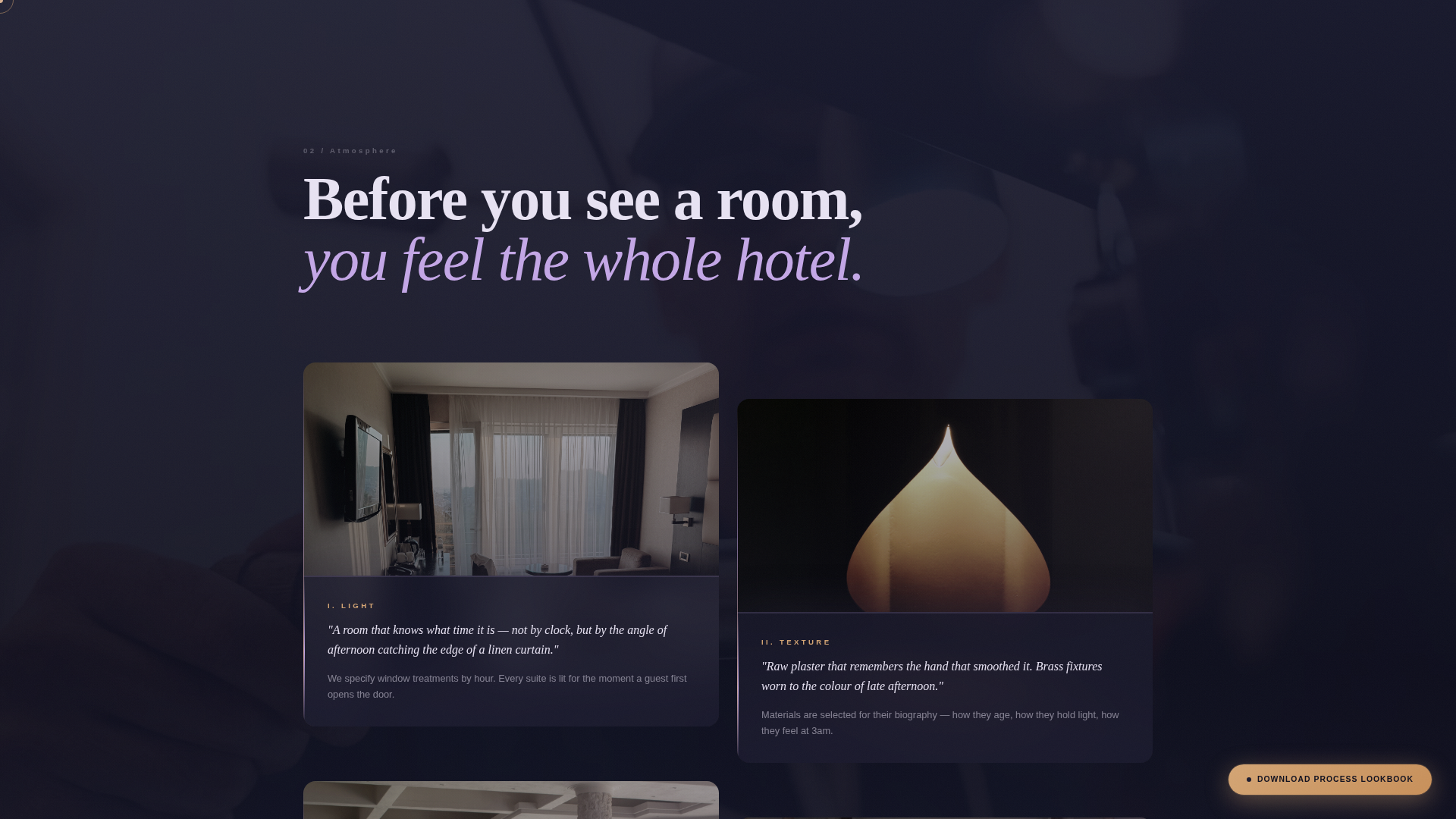 Hospitality & Restaurant Design Professional Website Template