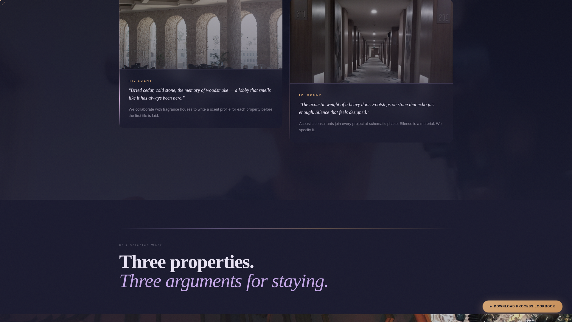 Hospitality & Restaurant Design Professional Website Template