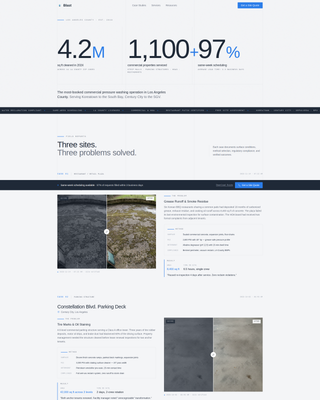 Blast - Powerful Pressurewashing Landing Page Template