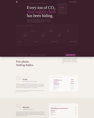 Audit - Precision Carbon Landing Page Template