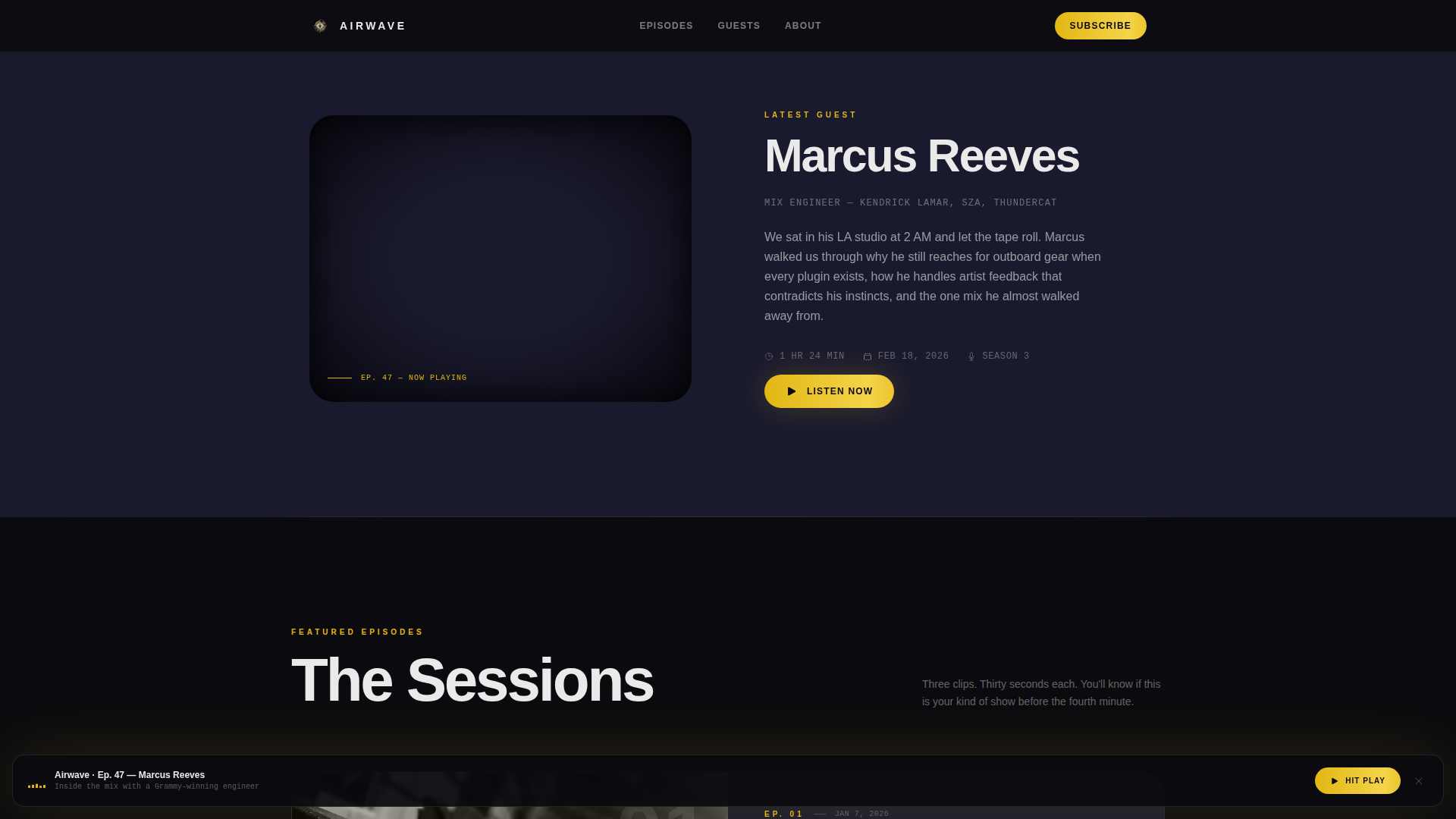 Content Creator Reviews Website Template