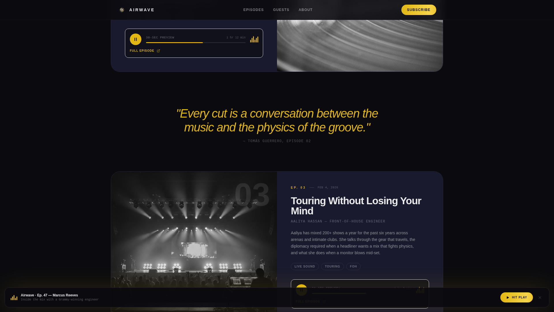 Content Creator Reviews Website Template