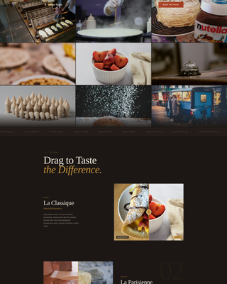 Crpe - Irresistible Foodtruck Landing Page Template