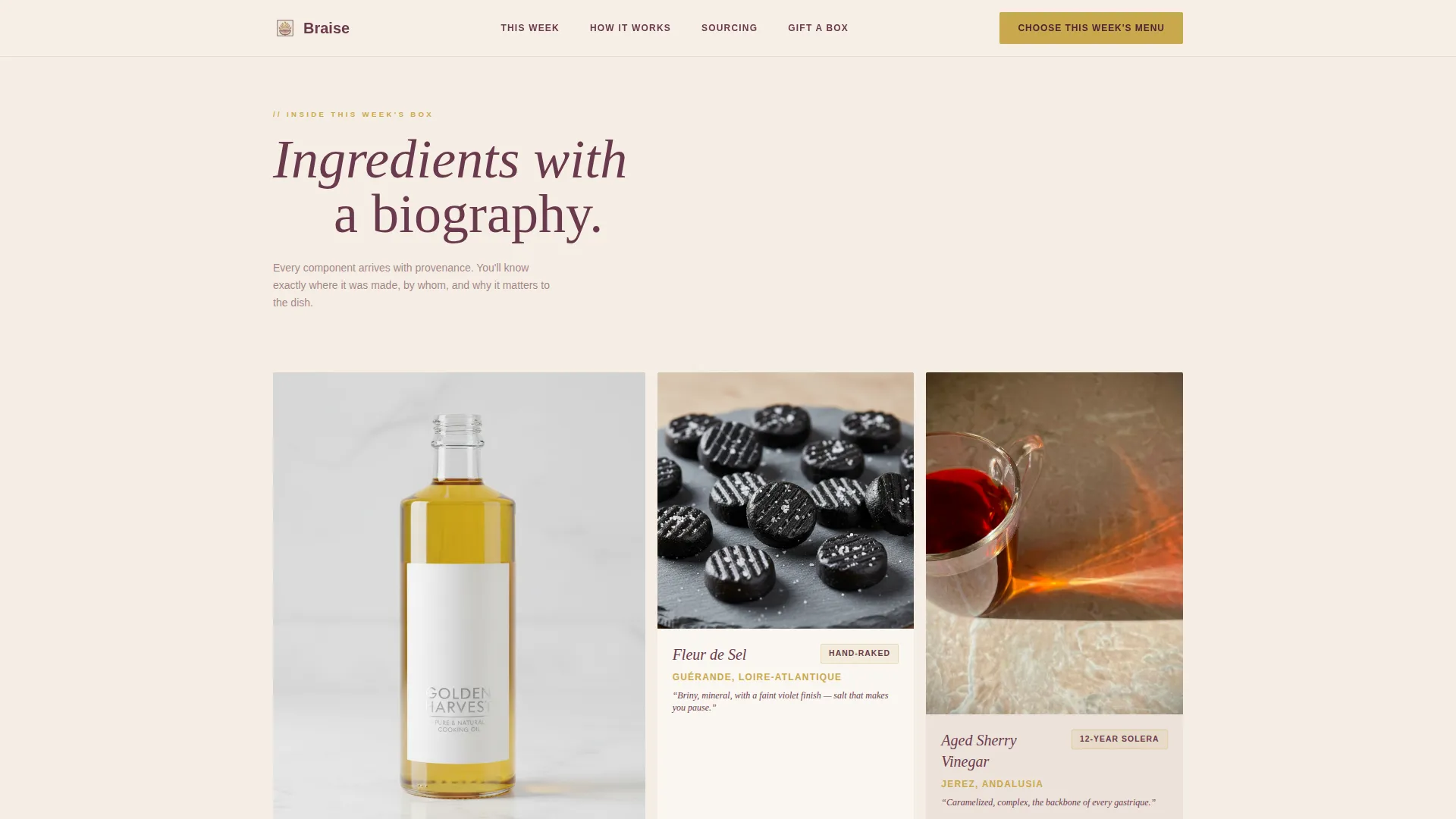 French Dining Specialist Professional Website Template