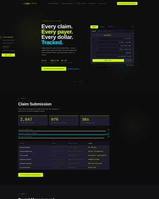 Healthcare Software & SaaS Cost Calculator Website Template