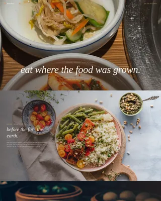 Banchan — Vibrant Korean Dining Landing Page Template