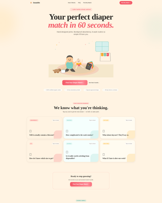 Baby & Nursery Product Professional Website Template