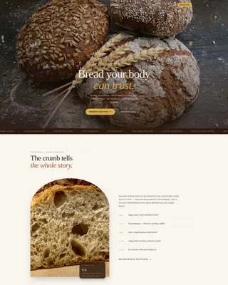 Artisan — Signature Specialty Bakery Landing Page Template