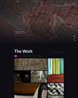 3D & Product Design Portfolio Portfolio Website Template