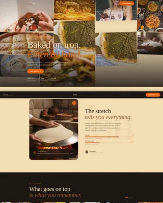 Artisan — Craft Flatbread Bakery Landing Page Template