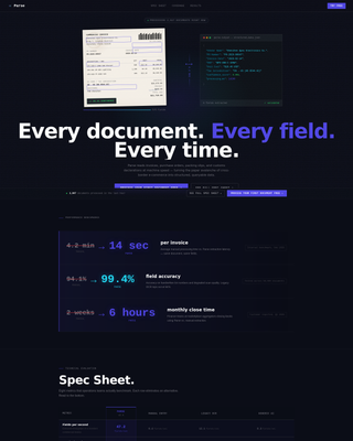Parse - Powerful E-Commerce Landing Page Template