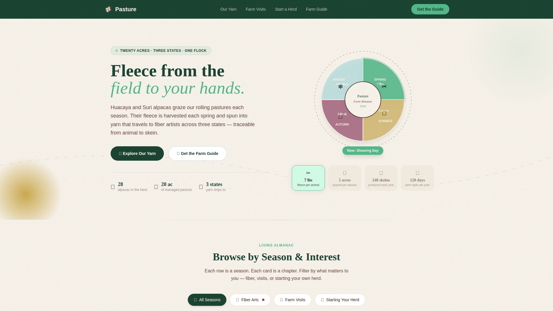 Farm & Ranch Professional Website Template