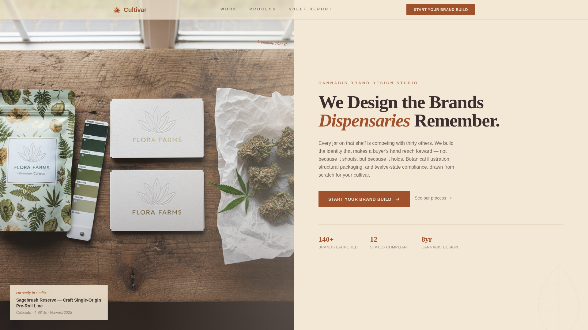 Cannabis Education Landing Page Template
