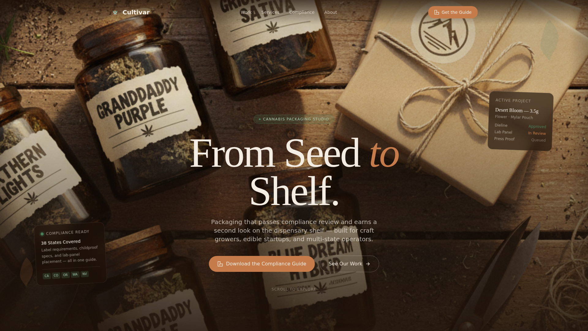 Cannabis Technology & Specialist Privacy Policy Website Template