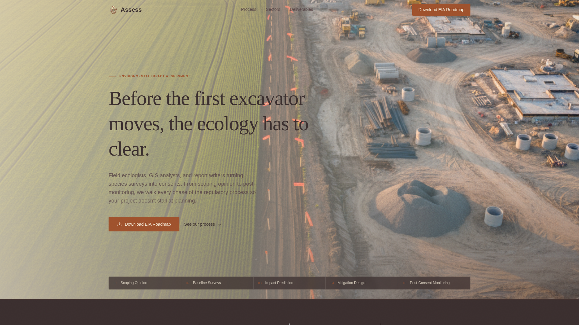 Environmental Consulting Advanced Professional Website Template