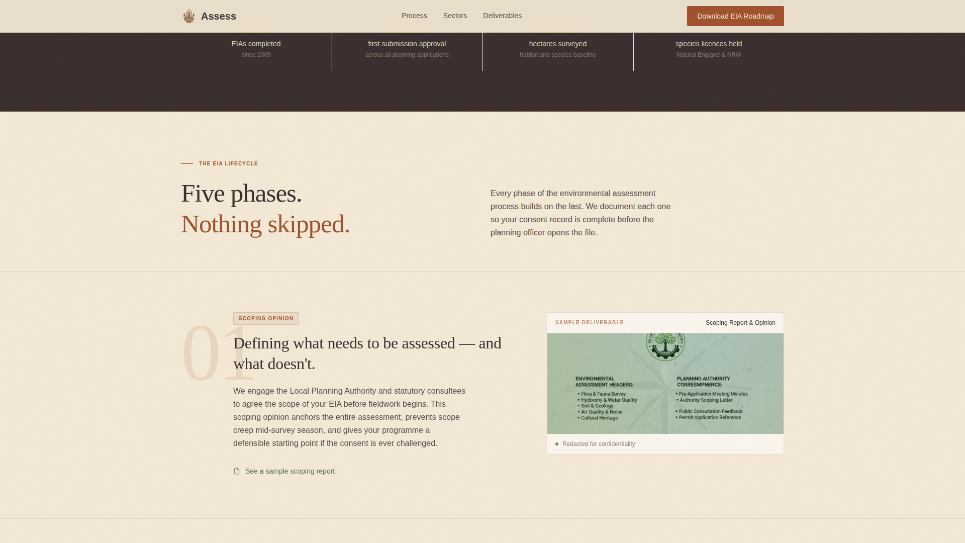 Environmental Consulting Advanced Professional Website Template