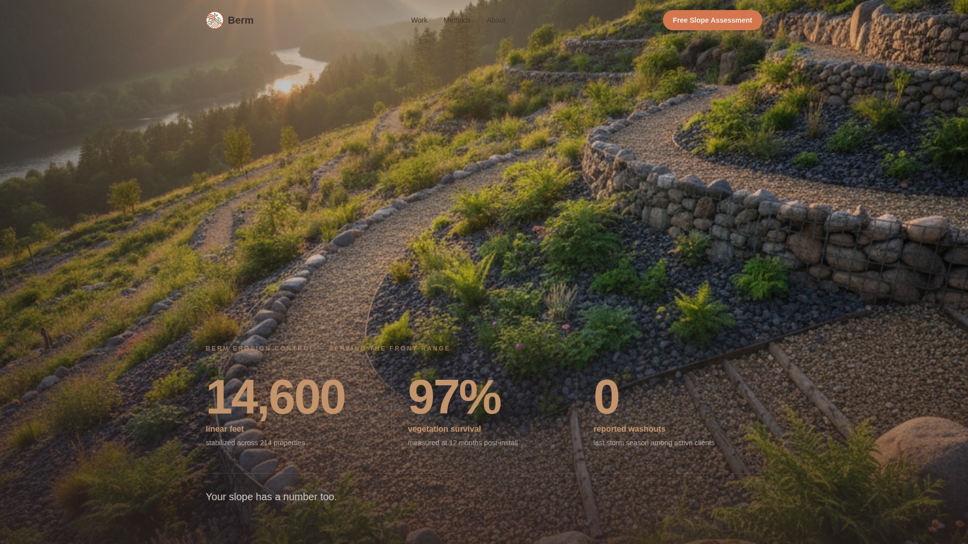 Soil & Water Conservation Advanced Professional Website Template