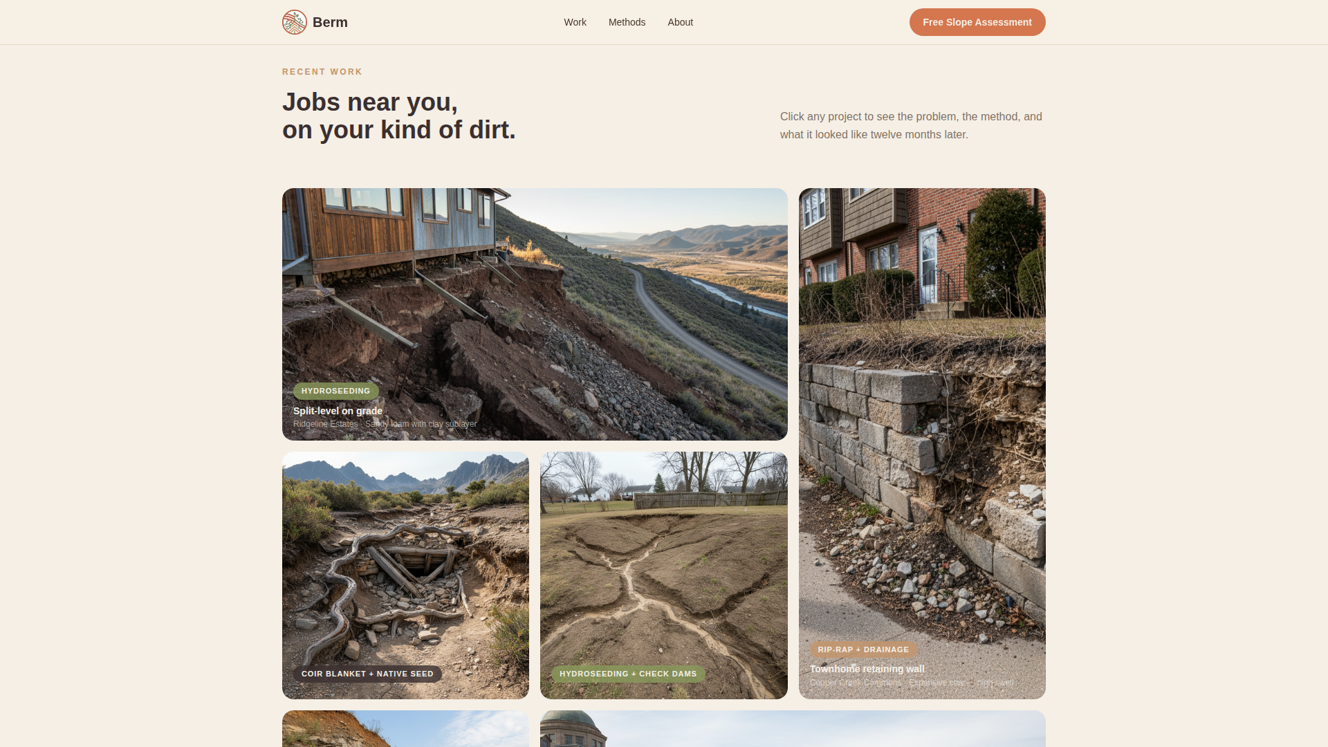 Soil & Water Conservation Advanced Professional Website Template