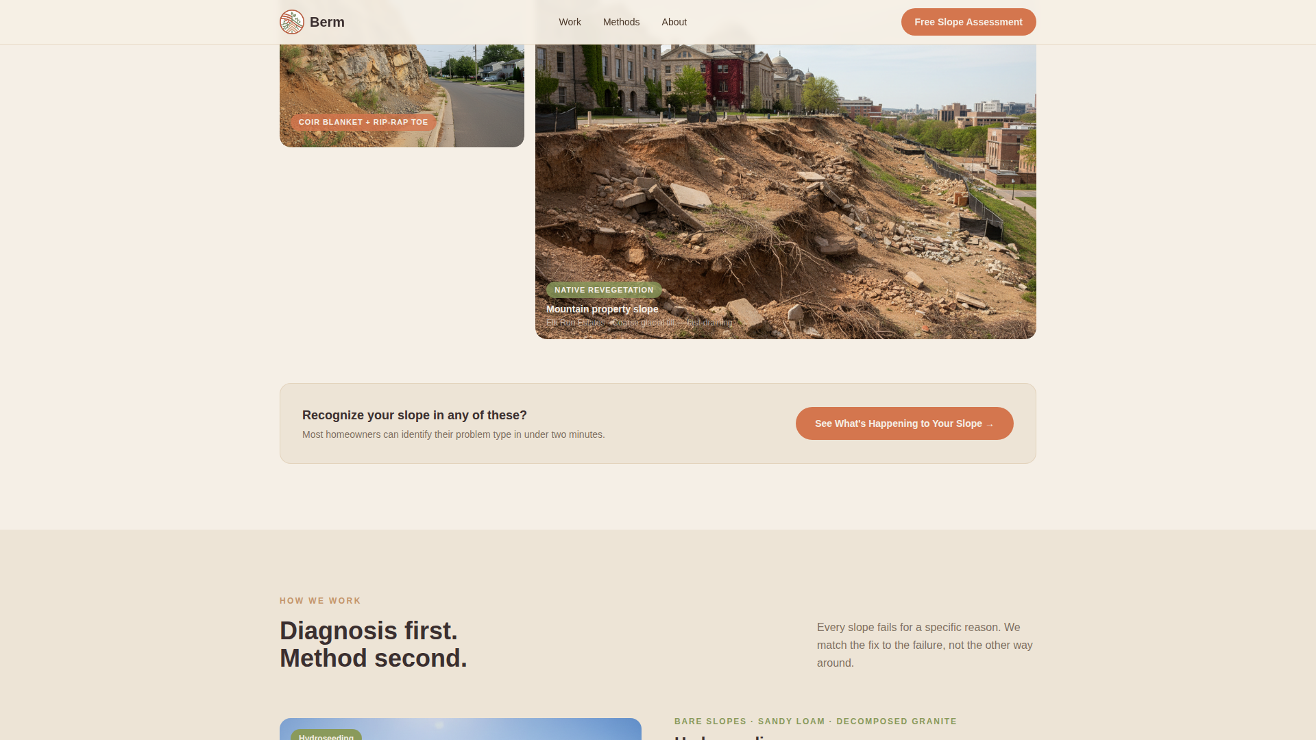 Soil & Water Conservation Advanced Professional Website Template