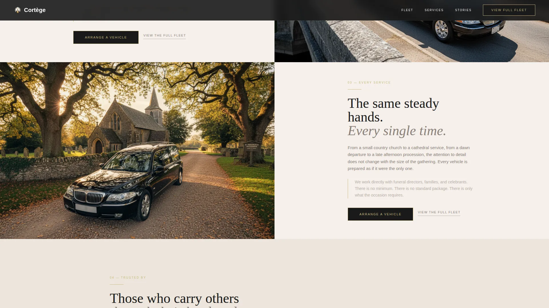 Funeral Services Appointment Booking Website Template