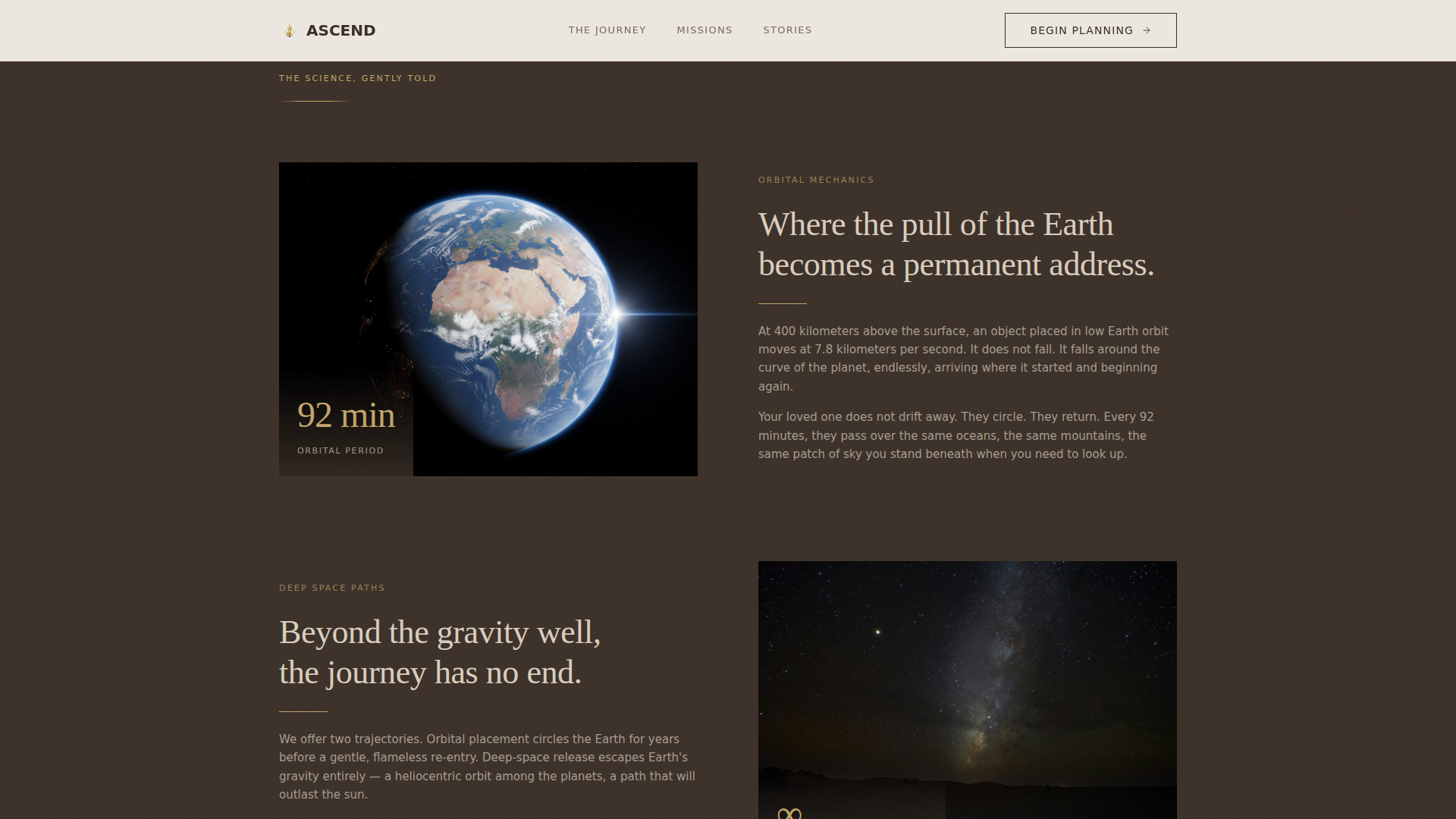 Cemetery & Burial Blog Website Template