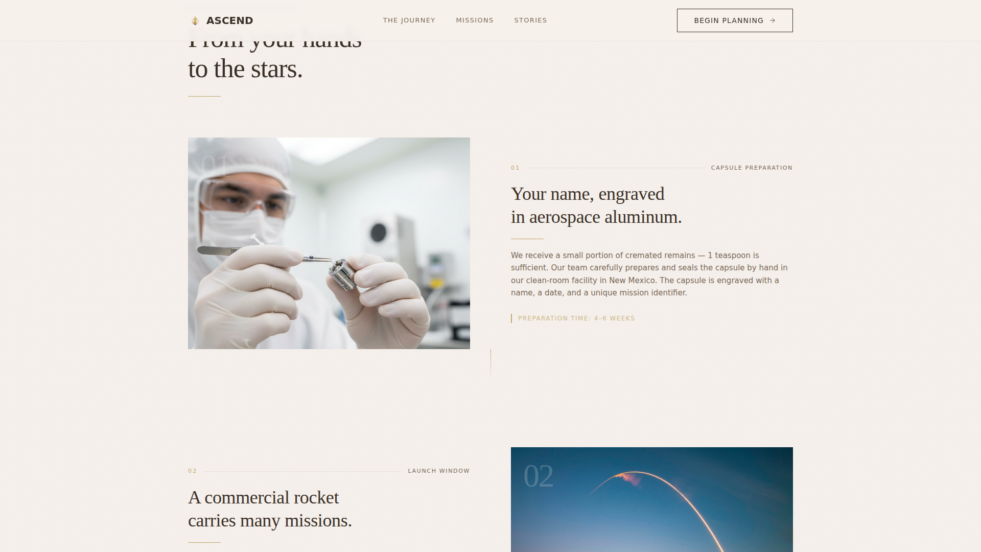 Cemetery & Burial Blog Website Template