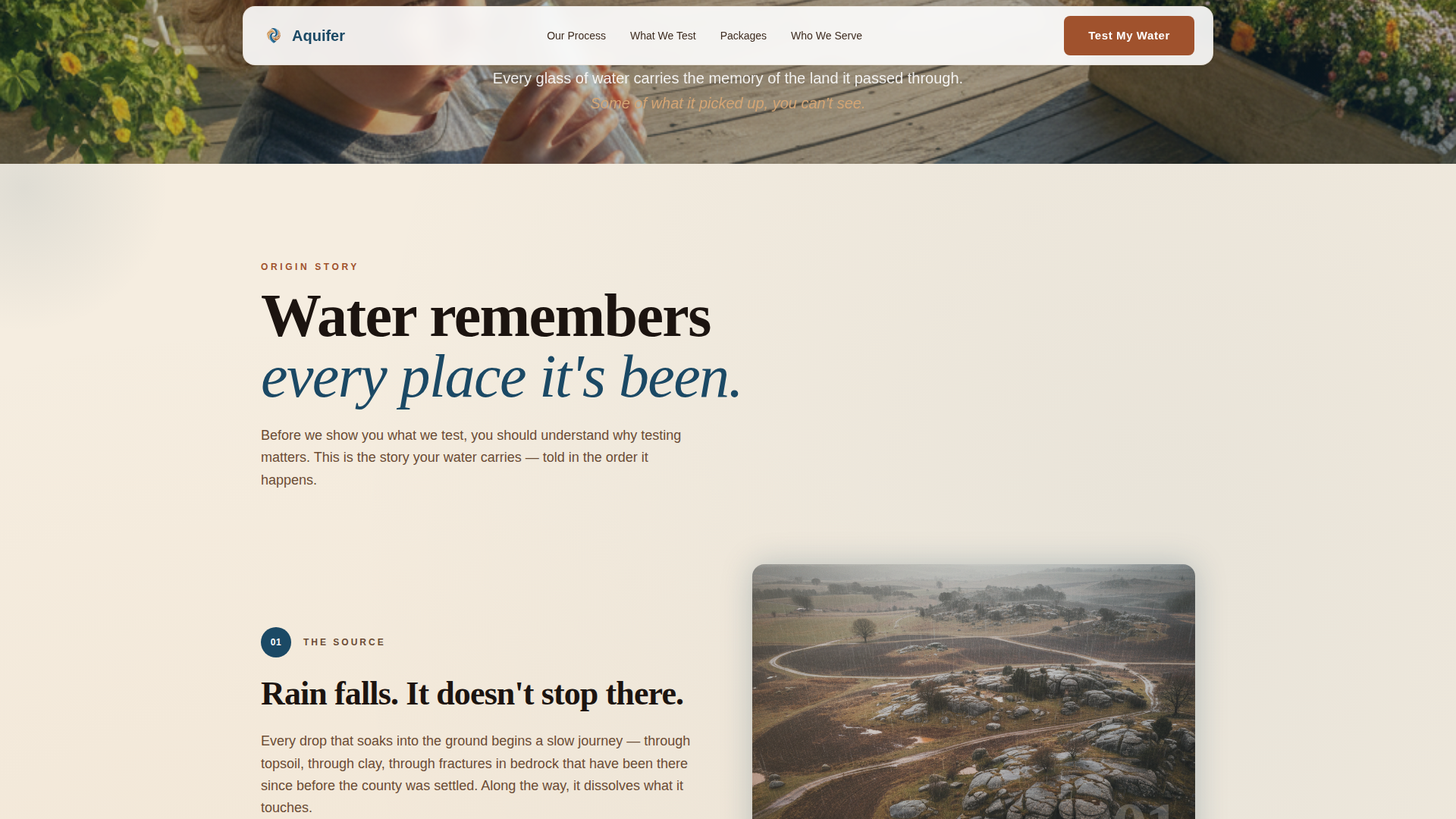 Environmental Consulting Pricing Website Template