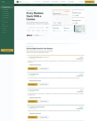 Advanced Regulatory & Licensing Professional Website Template