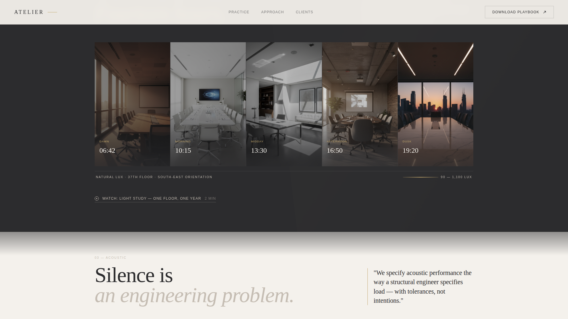 Commercial & Office Design Professional Website Template