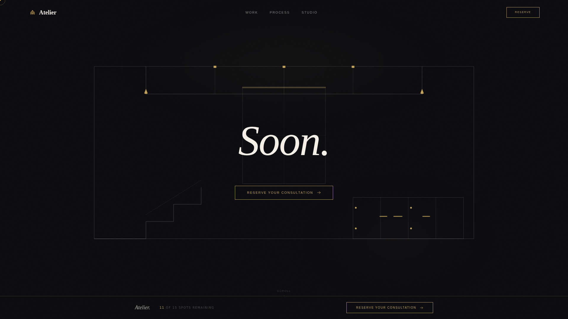 Craftsman Architecture Pre-Launch & Coming Soon Website Template