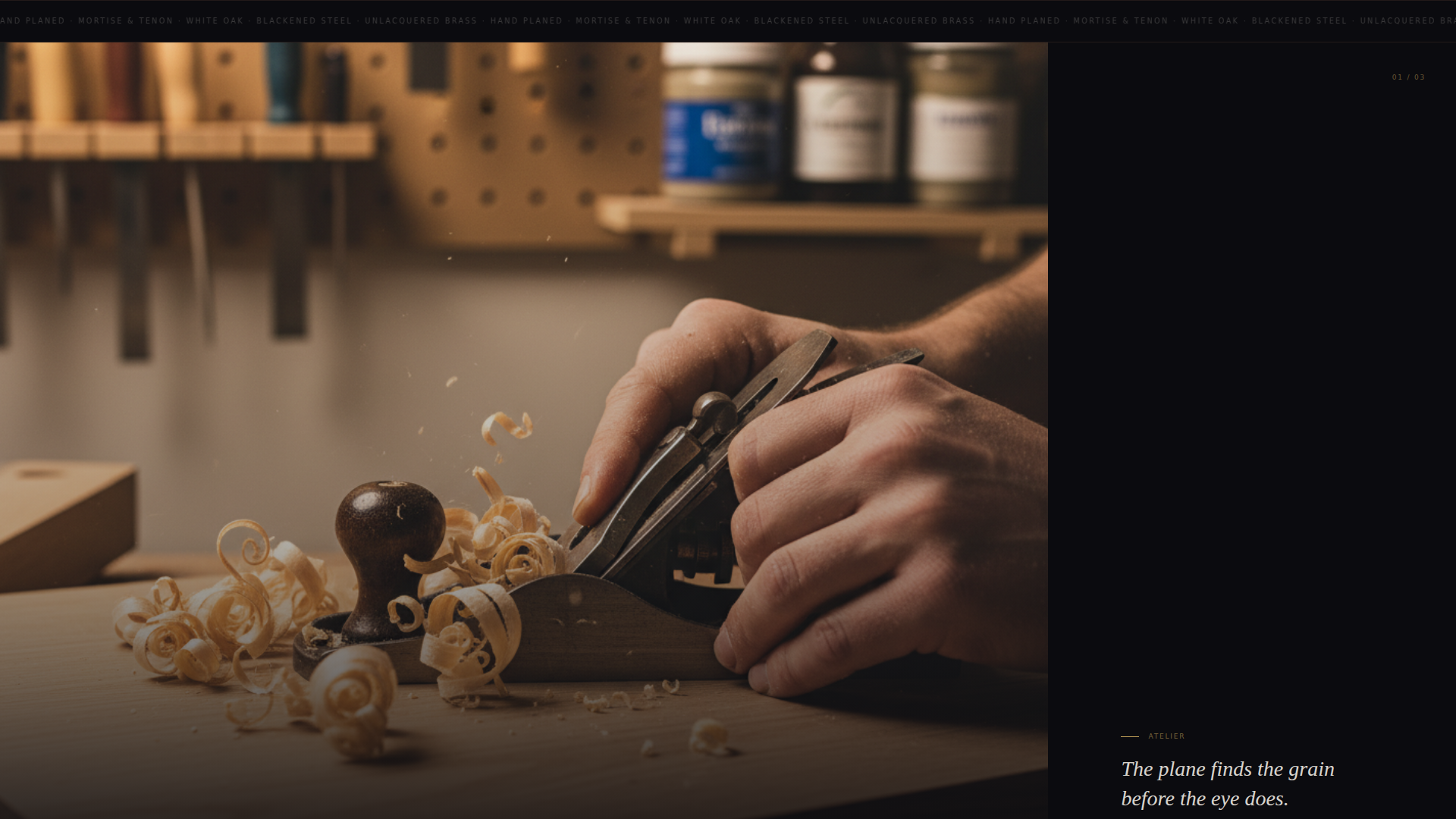 Craftsman Architecture Pre-Launch & Coming Soon Website Template