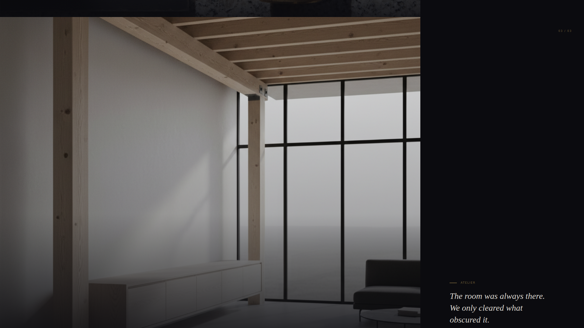 Craftsman Architecture Pre-Launch & Coming Soon Website Template