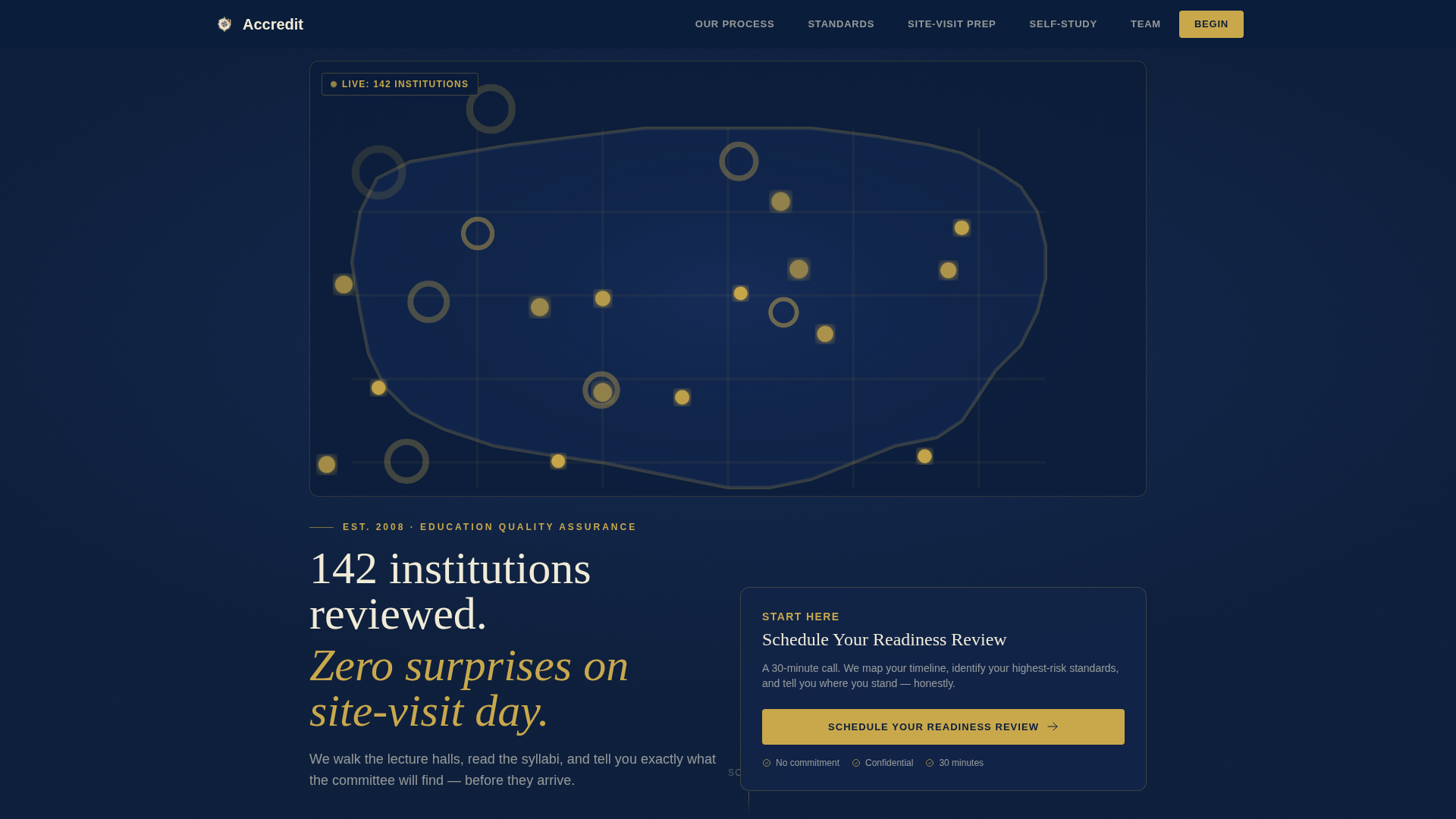 Education Department Booking Website Template