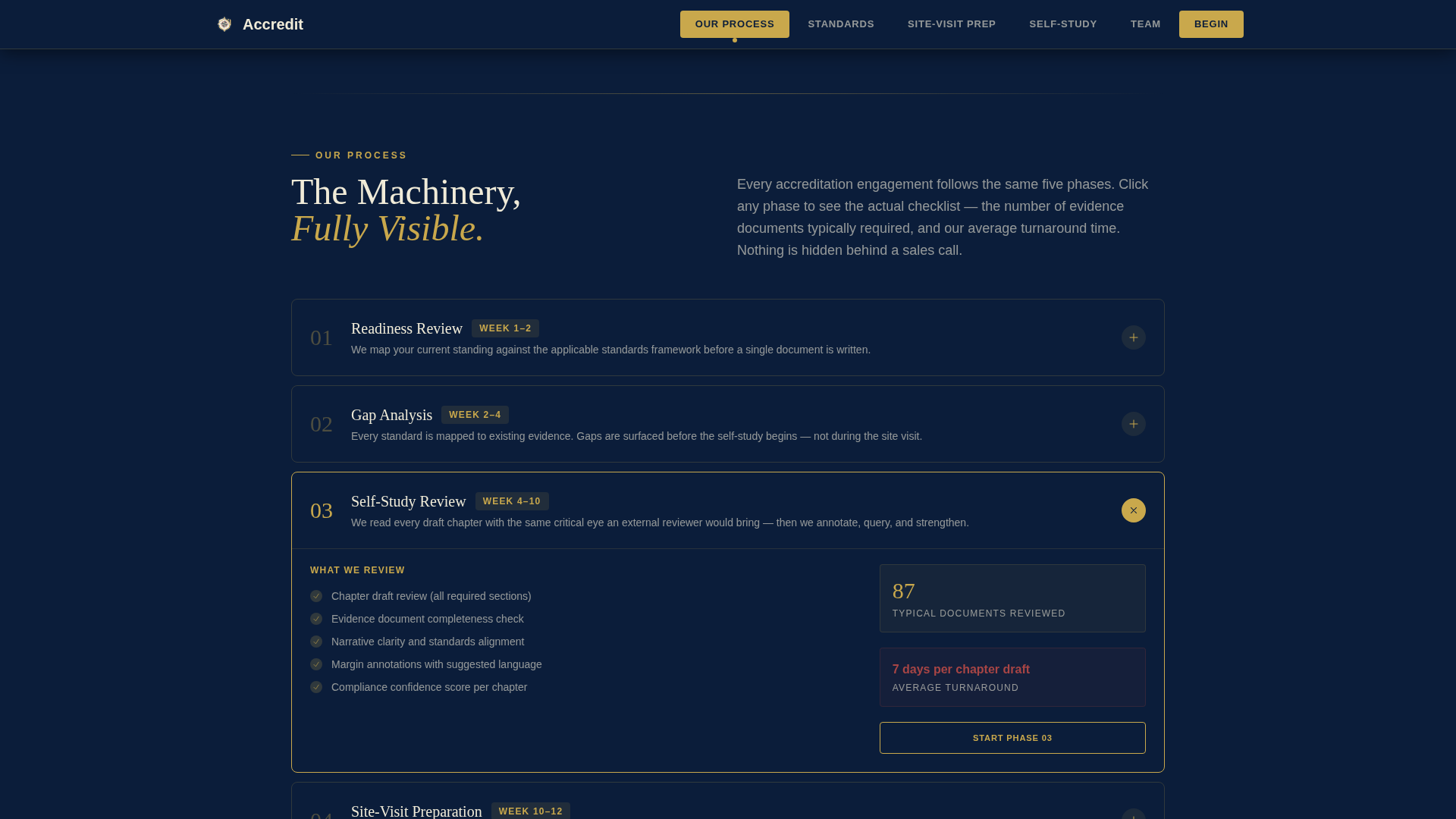 Education Department Booking Website Template