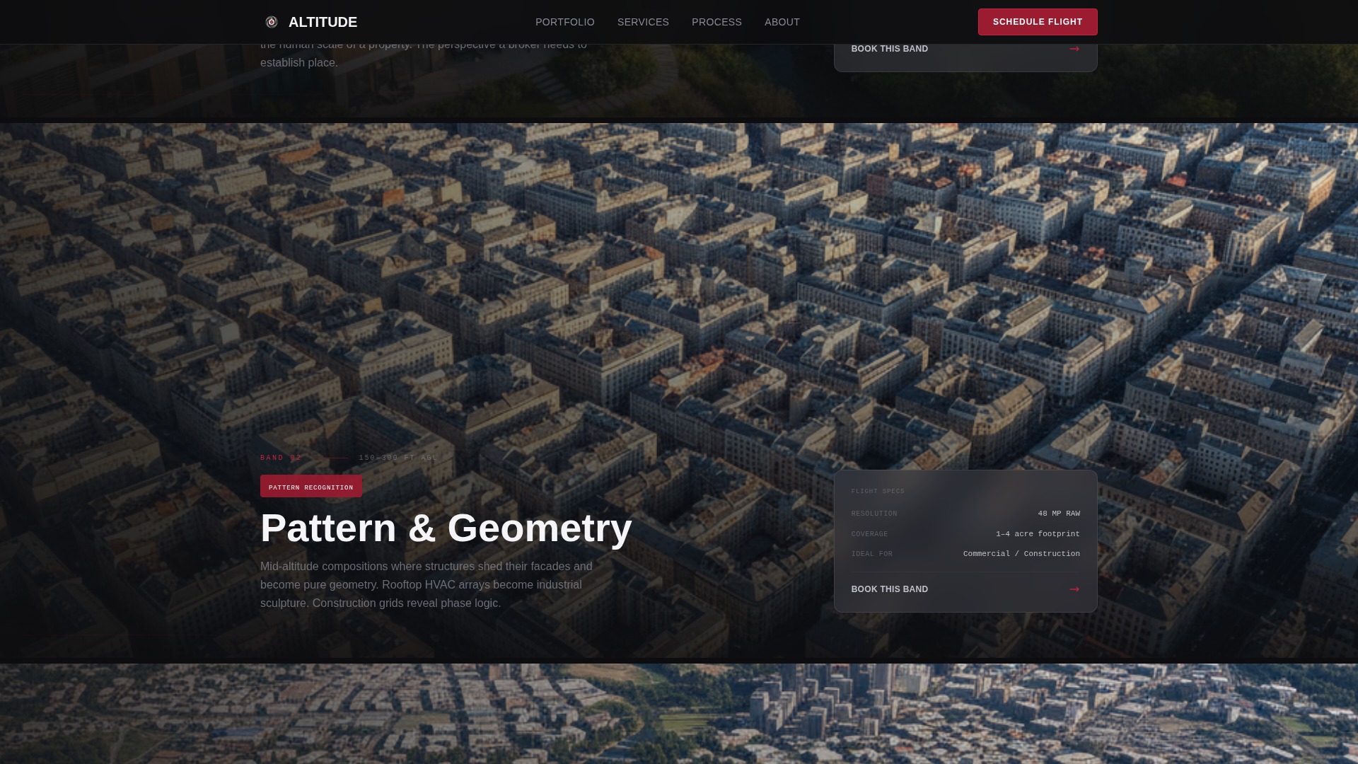 Altitude - Cinematic Aerial Landing Page Template