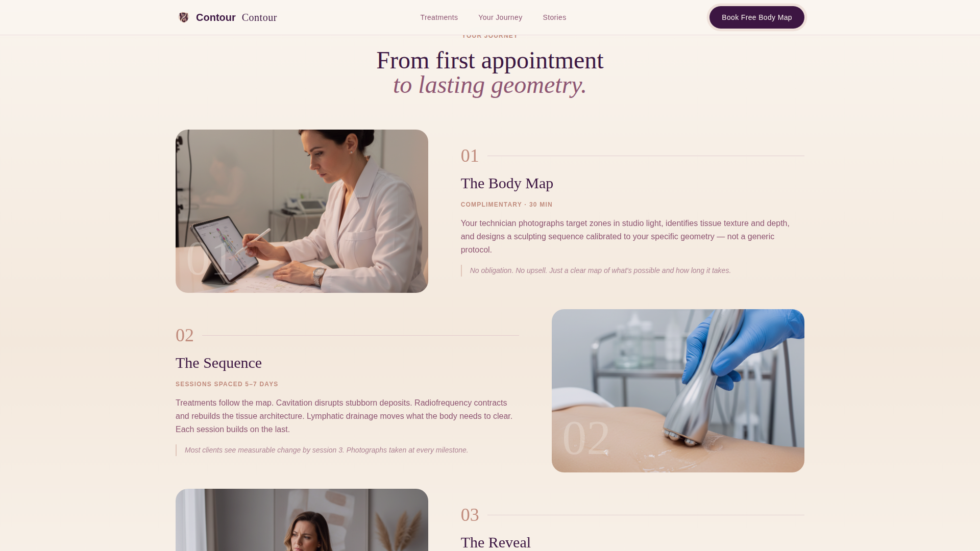 Cosmetic Surgery & Aesthetic Clinic Specialist Booking Website Template
