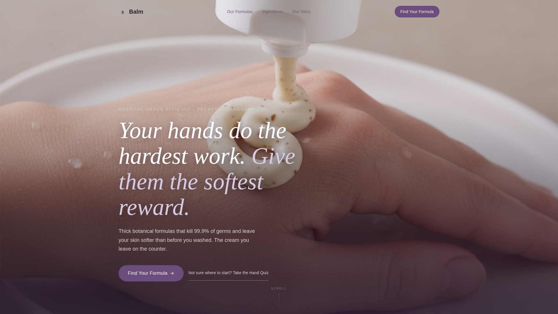 Body Care & Bath Brand Advanced Professional Website Template