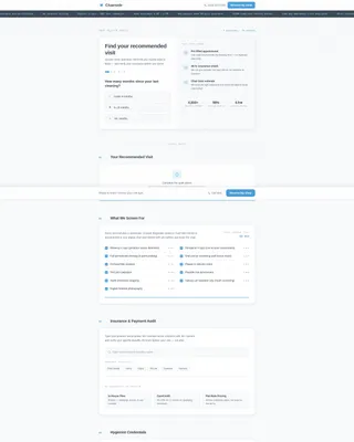 Chairside - Appointment Booking Landing page Template
